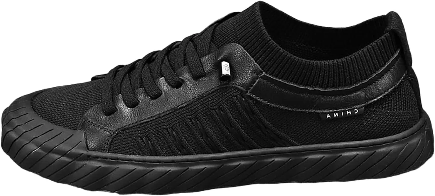 Tennis Shoes Men White Tennis Shoes Men Non Slip Running Lightweight Workout New Sneakers for Men's Comfortable Walking Comfortable for Black Barefoot