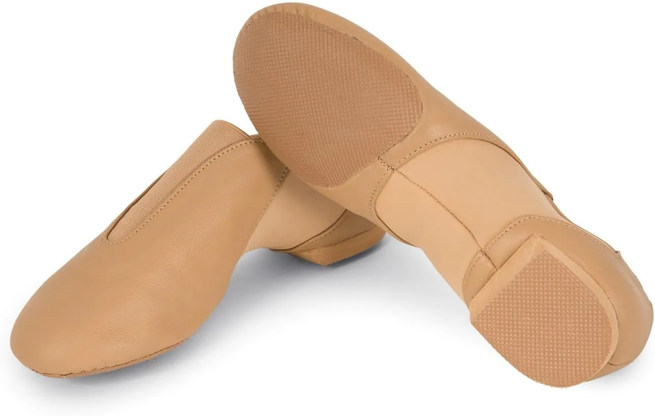 Theatricals Adult Ultimate Competition Leather Jazz Shoes with Neoprene