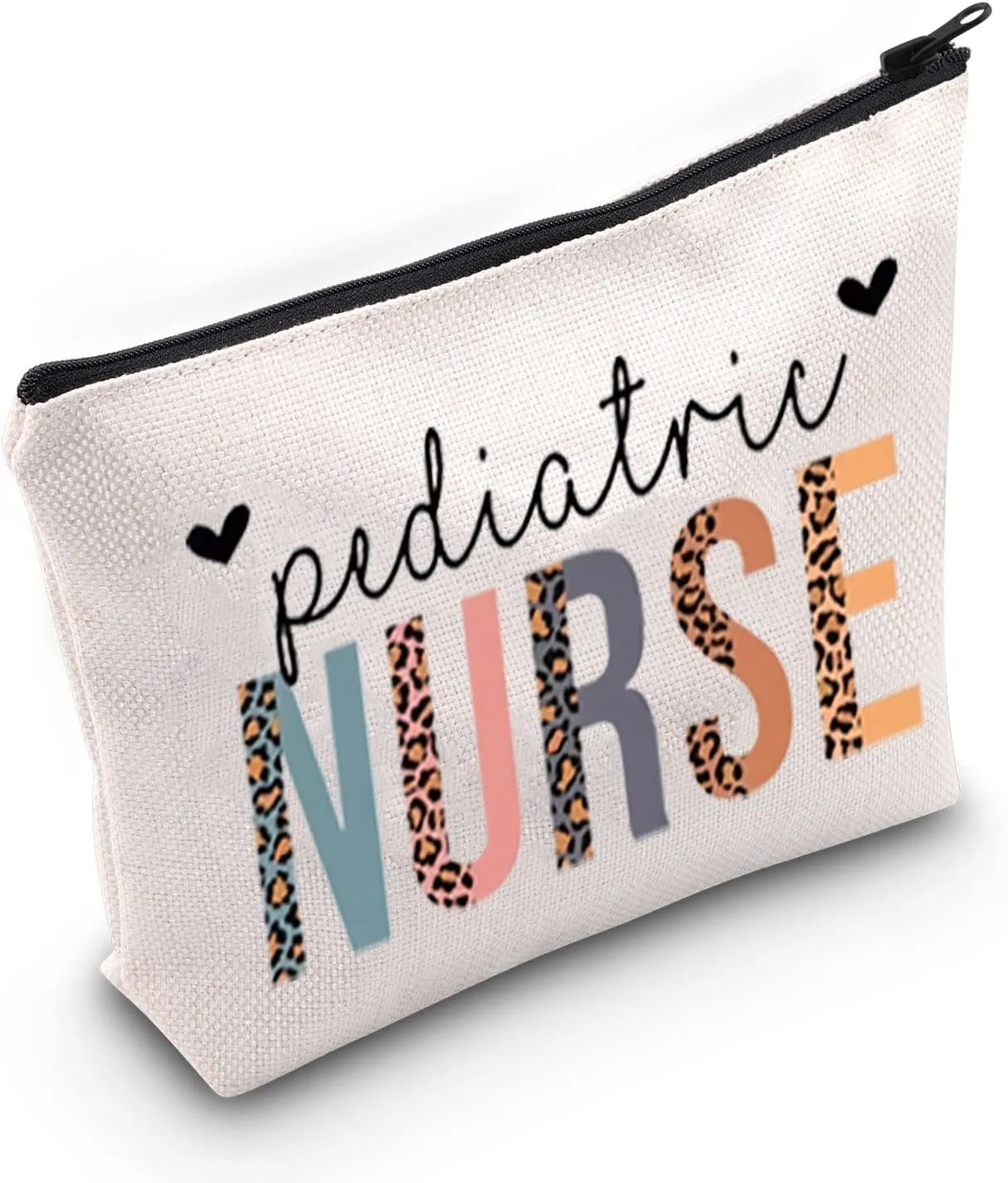 TOBGBE RN Gift Registered Nurse Zipper Pouch Bag