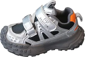Unisex-Child Lightweight Breathable Athletic Running Sneakers Boys Girls Fashion Anti Slip Girls Shoes Size 2 Big Kid