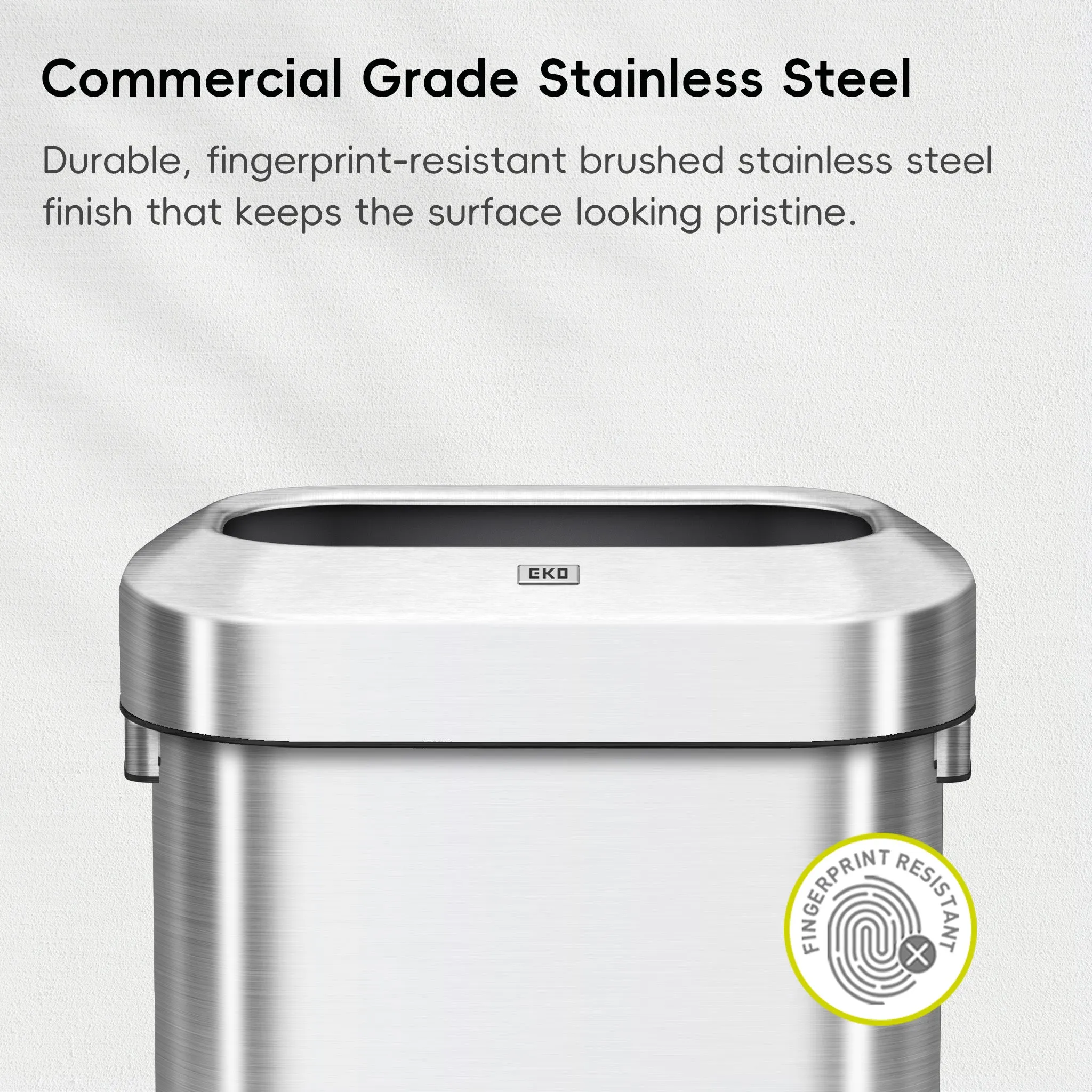 Urban Slim Open Top Can Commercial Grade - 90L / 23.7 Gal
