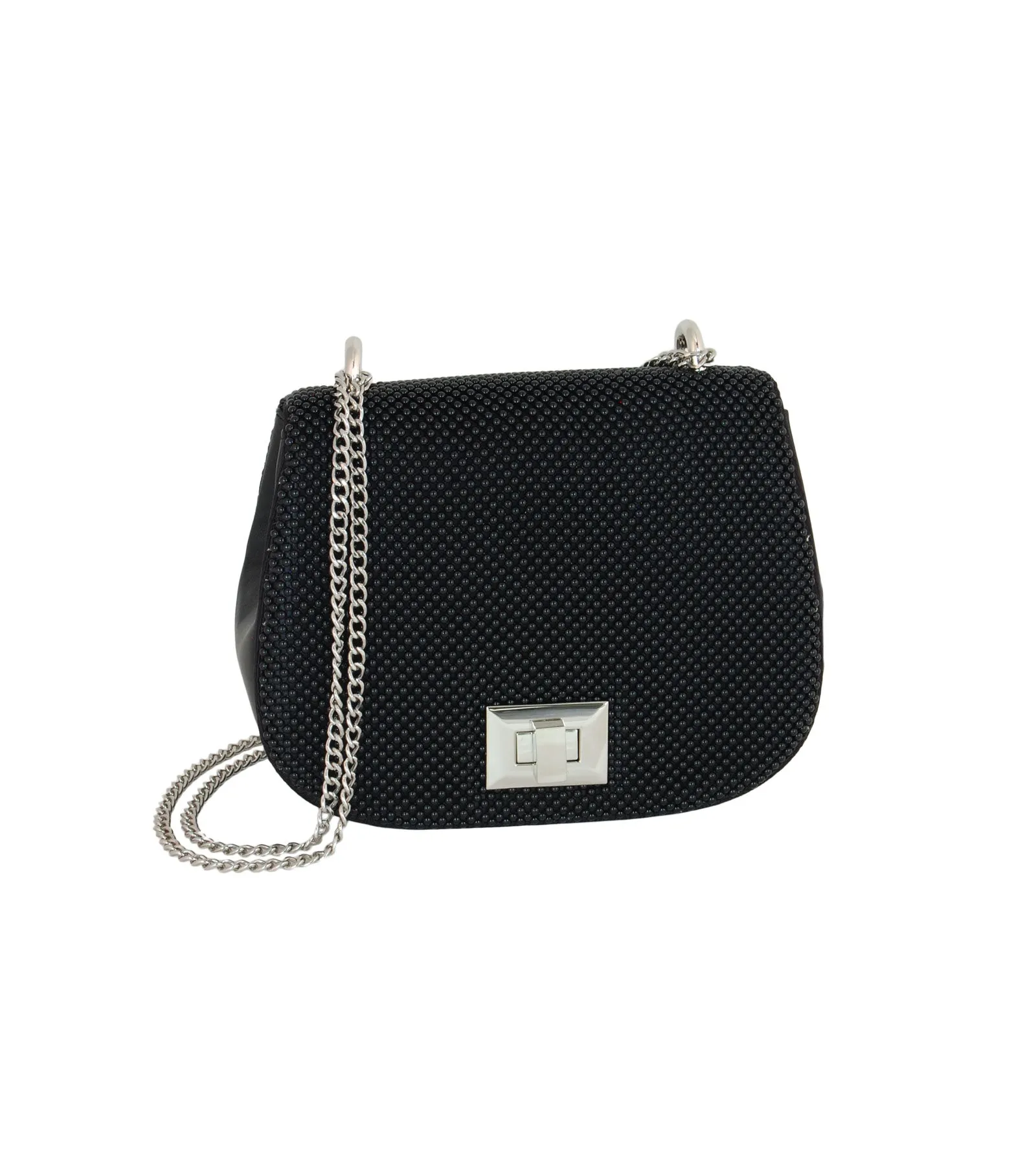 Whiting & Davis Mini Saddle Bag