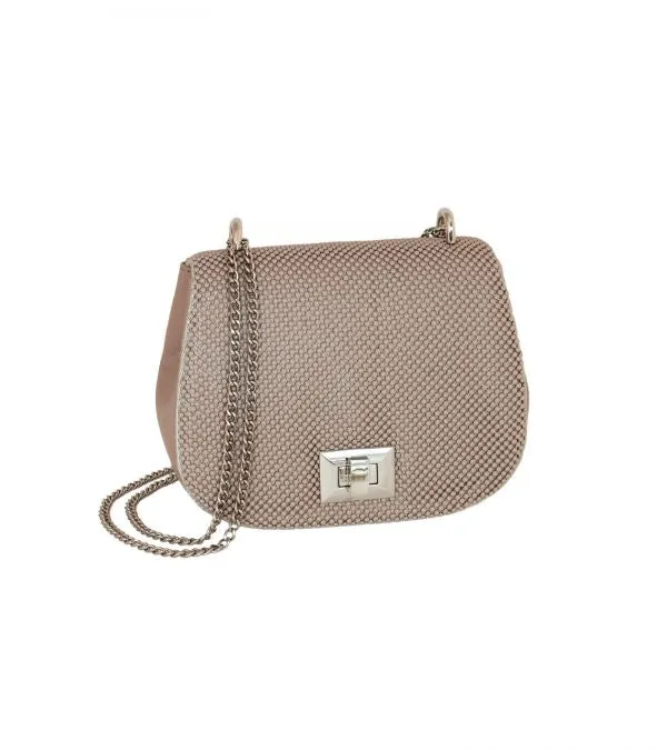 Whiting & Davis Mini Saddle Bag