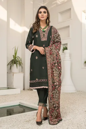 Winter Karandi 3 Pcs Embroidered Collection By Zimal 03