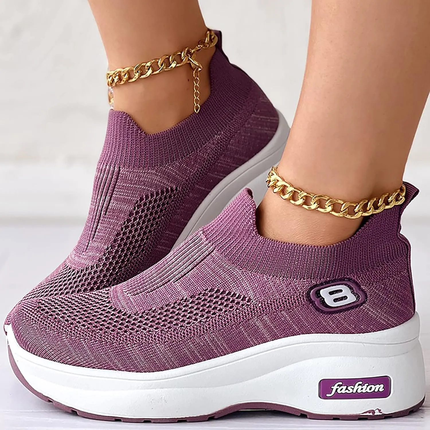 Women Sneakers Black and White Women's Slip On Shoes Size 11 Wide Women's Tennis Shoes Size 7 Wide Black Tennis Shoes Women Slip Ons Zapatillas De Tacon para Mujer