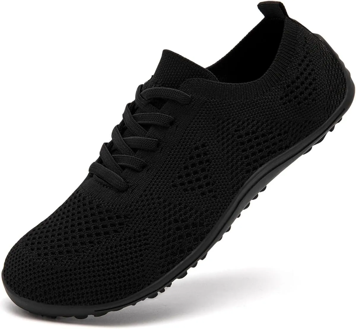 Women's Barefoot Shoes Walking Sports Zero Drop Sole Running Casual Sneakers Slip On Breathable Soft Fashion House Shoes White