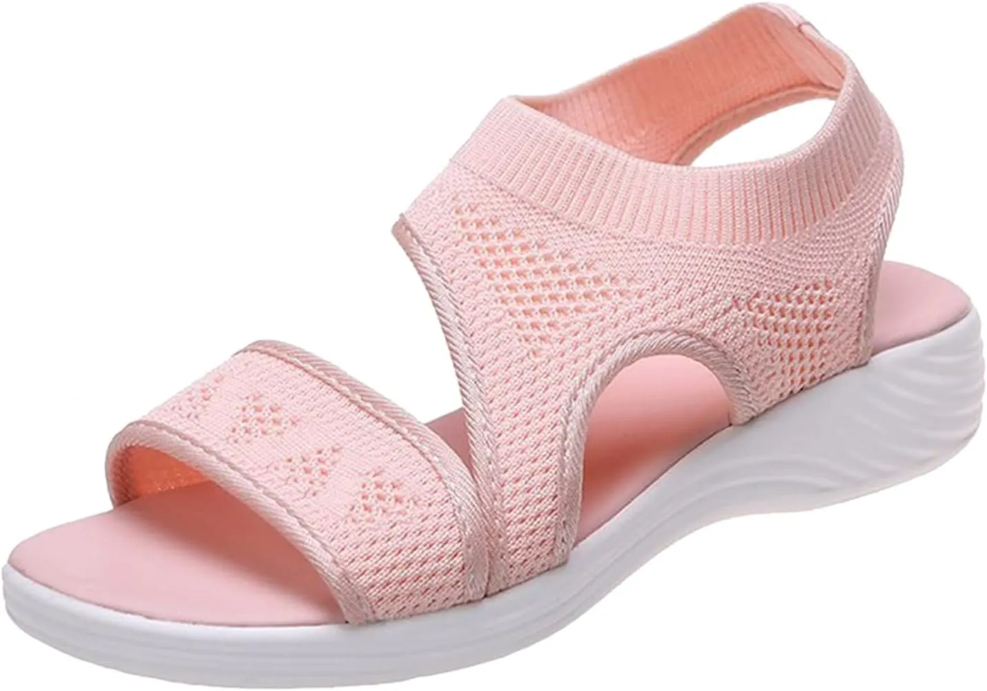 Womens Sandals Comfortable Dressy Walking Platform Ankle Strap Shoes Casual Wedge Sandals with Arch Support Beach Sandals