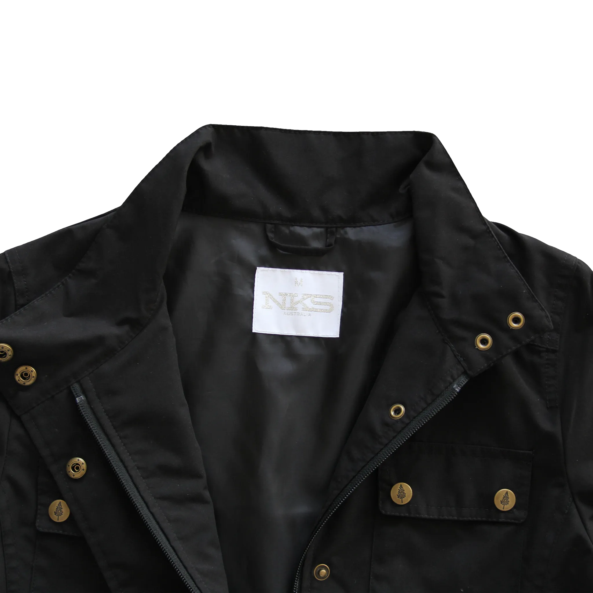 Women's Snap Button Pockets Utility Jacket