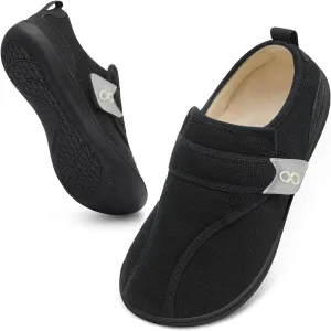 XIHALOOK Womens Slippers Wide Diabetic Shoes with Adjustable Strap for Diabetic Swollen Feet Outdoor Indoor Walking Shoes