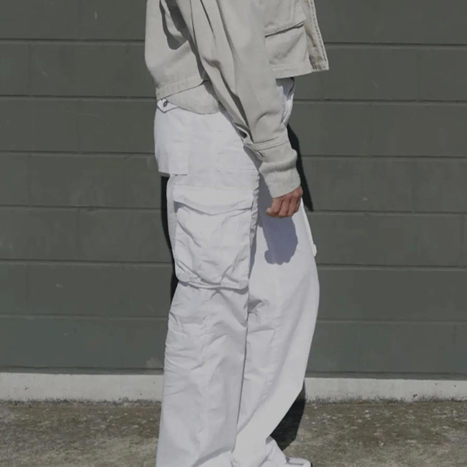 ZYXTIM Plus Size Cargo Pants for Women High Waisted Stretch Hiking Sport Trousers Wide Leg Y2K Streetwear Bottoms with Pocket
